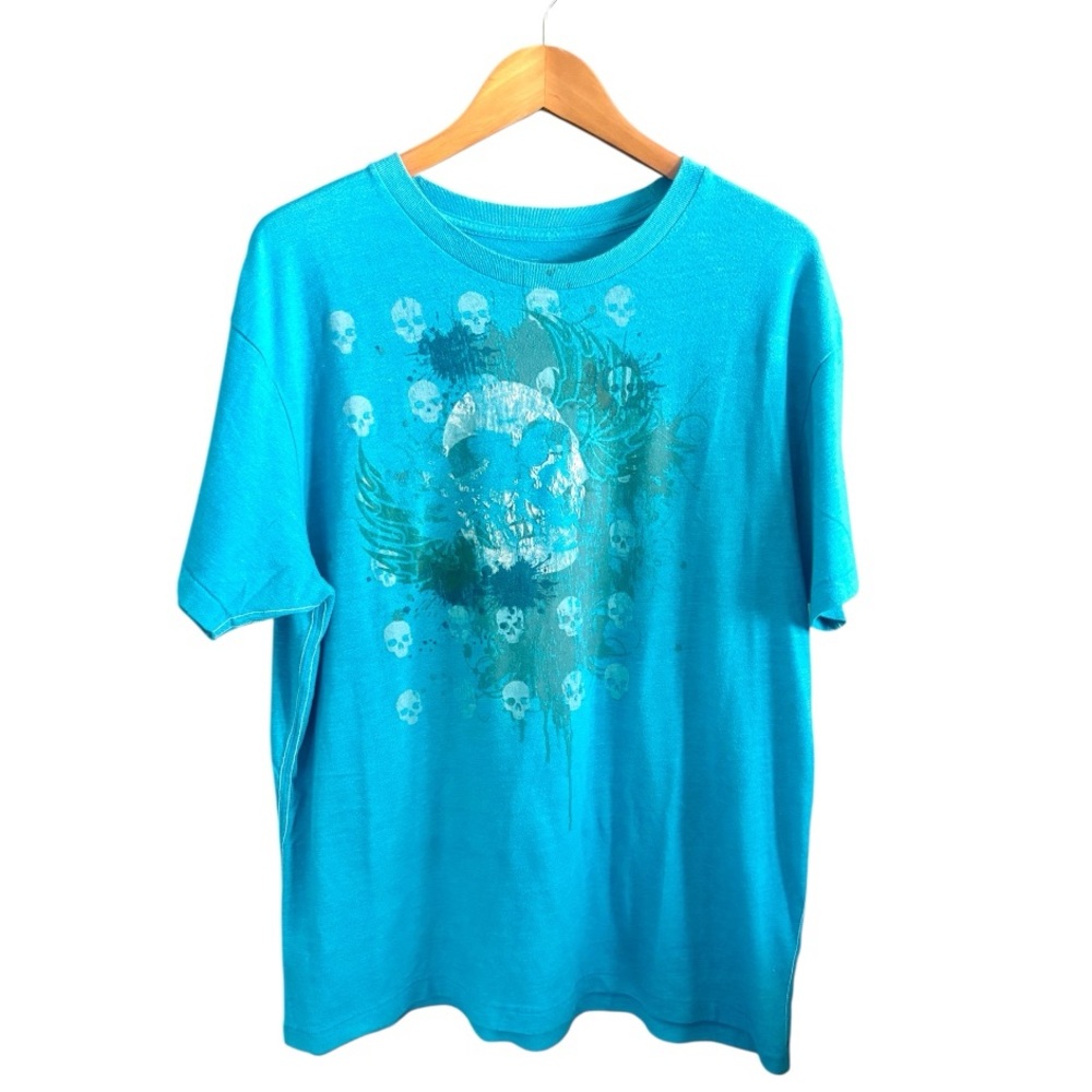 CREMIEUX Vintage Blue Graphic T-Shirt